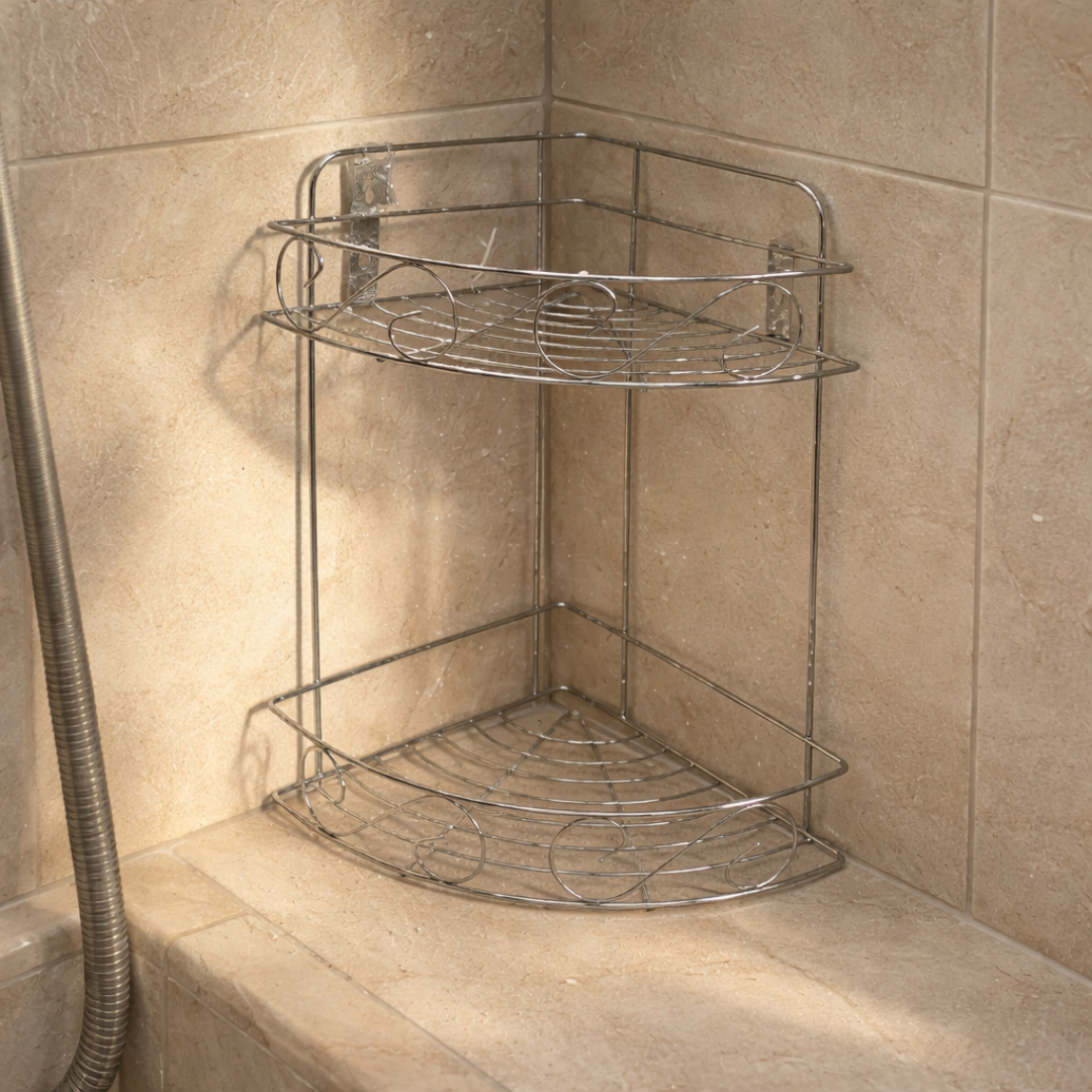 Organizador esquinero de 2 niveles