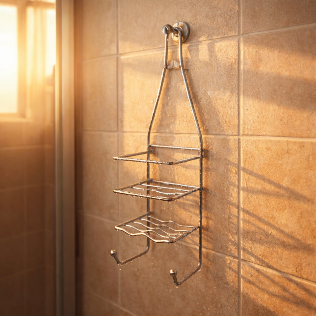 Organizador para ducha colgante