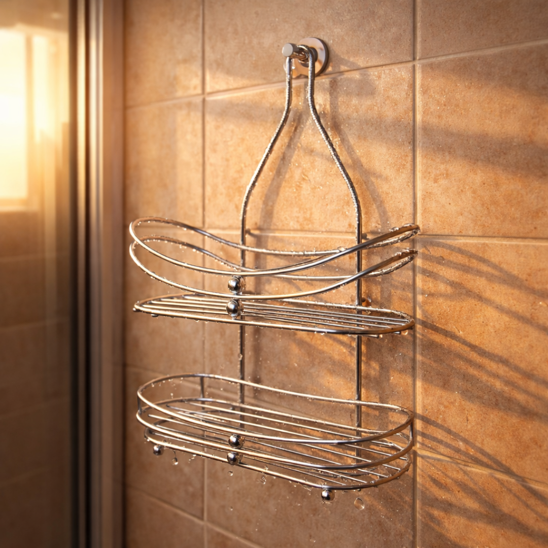 Organizador para ducha colgante