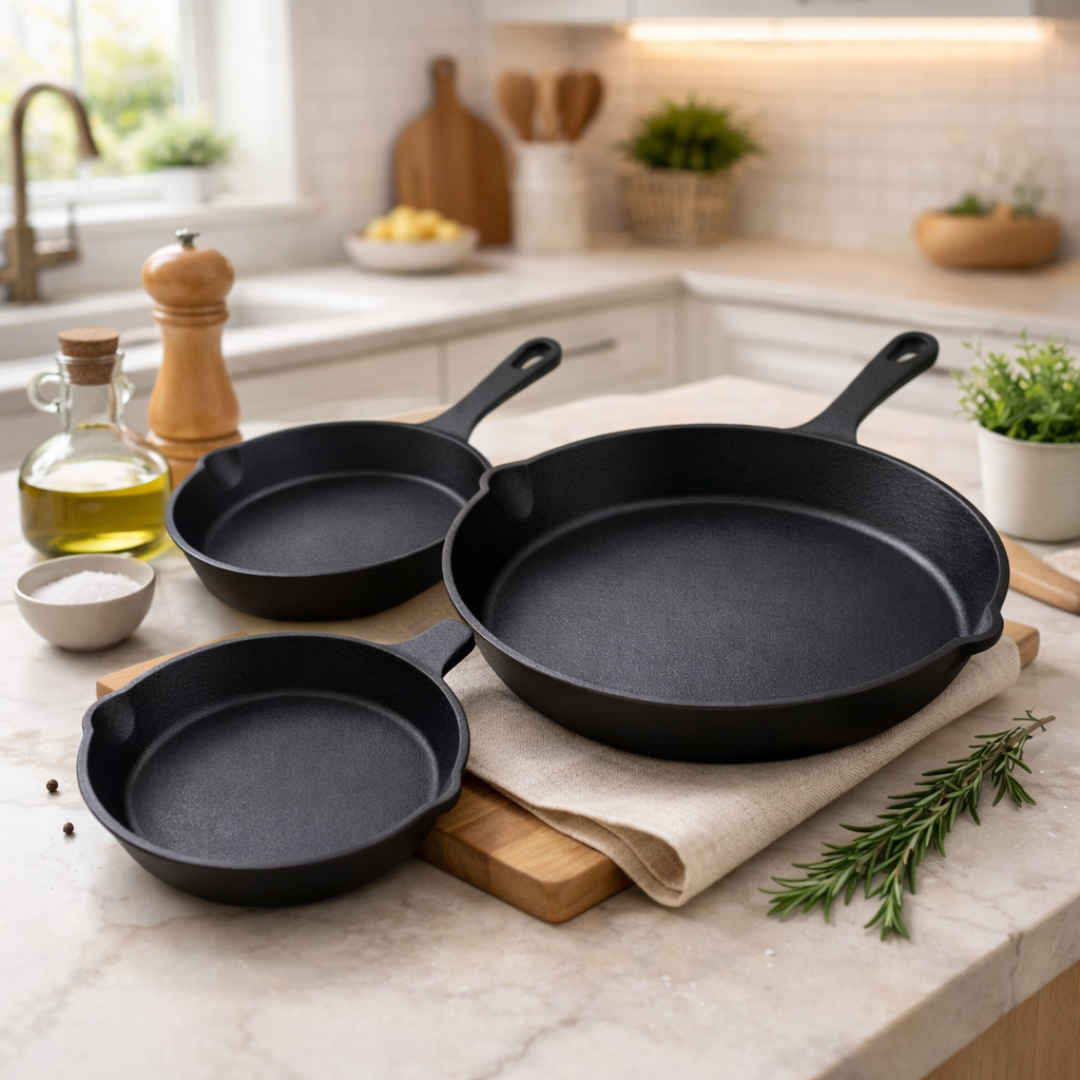 Set de sartenes de hierro addlestone