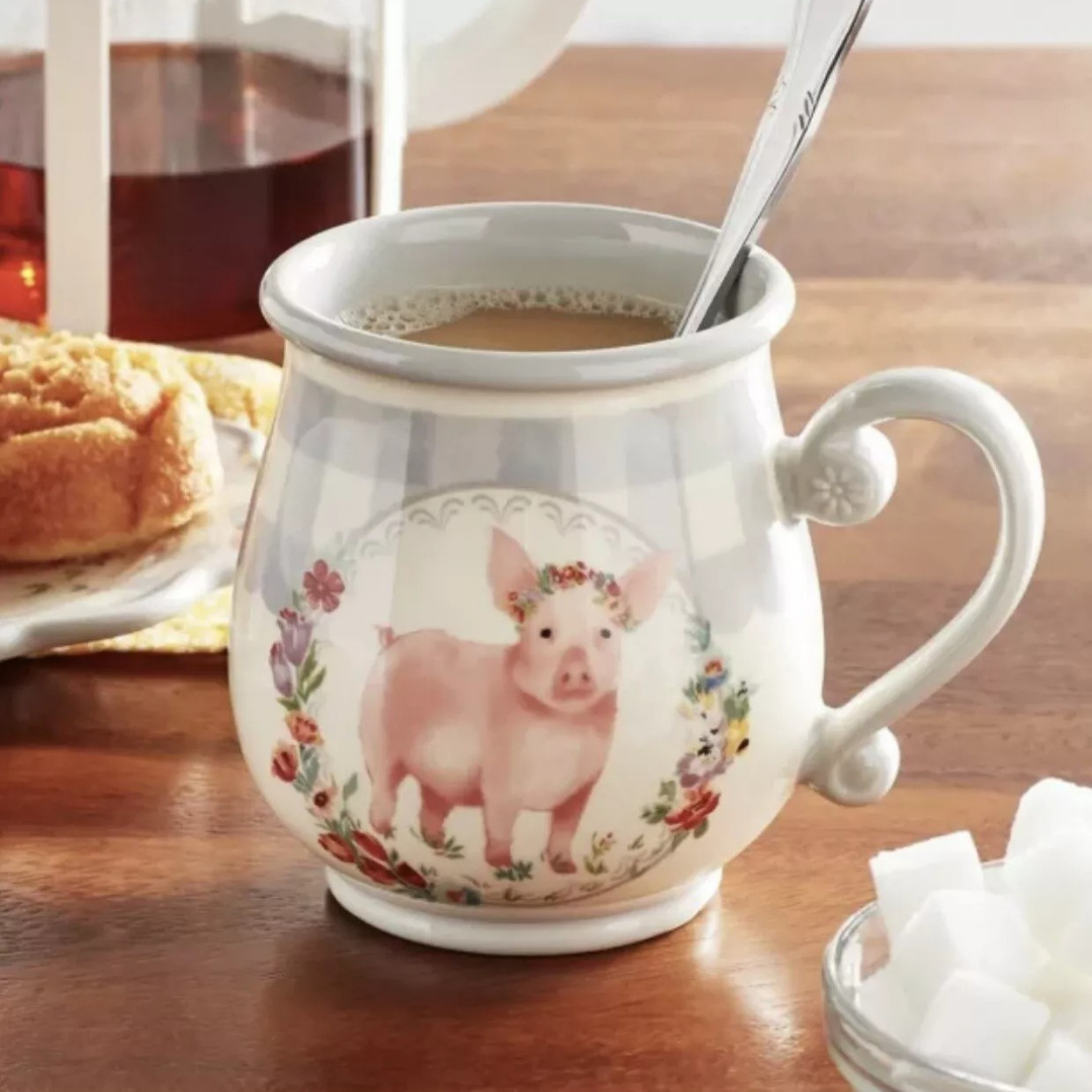 Taza De Chancho De 16.6 Onzas
