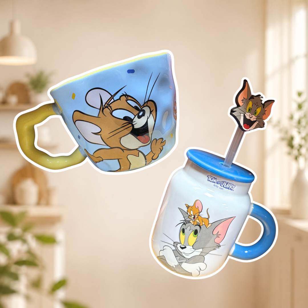 Alternative view of Combo Taza Tom y Jerry
