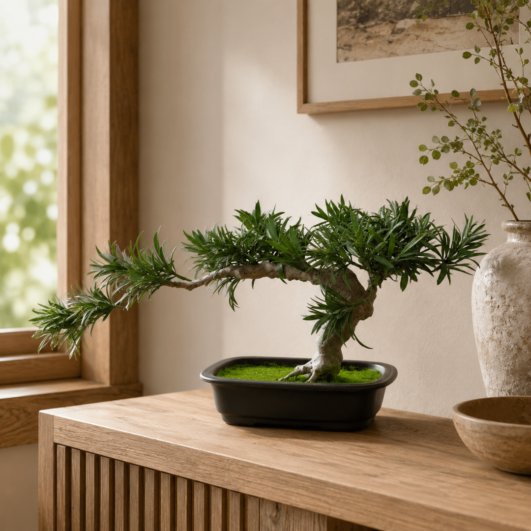 Planta Artificial Decorativa Bonsai
