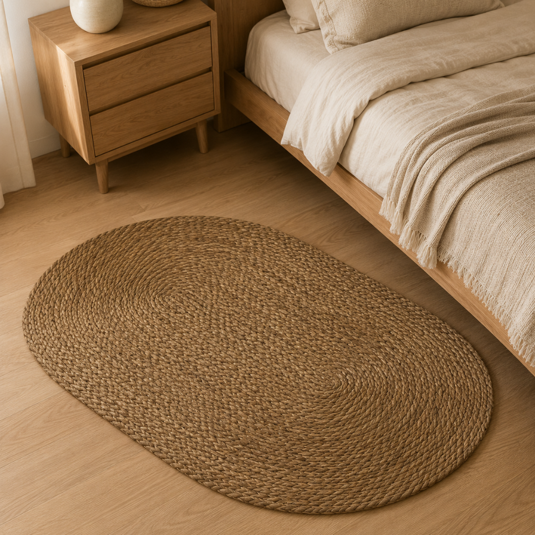 Alfombra Ovalada De 45X75 Cms