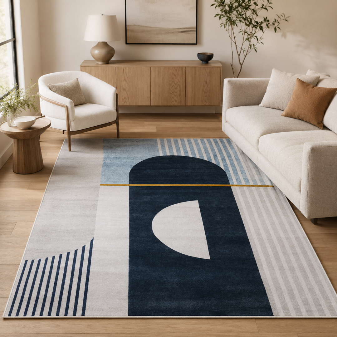 Alfombra De Area Con Diseño 120X170