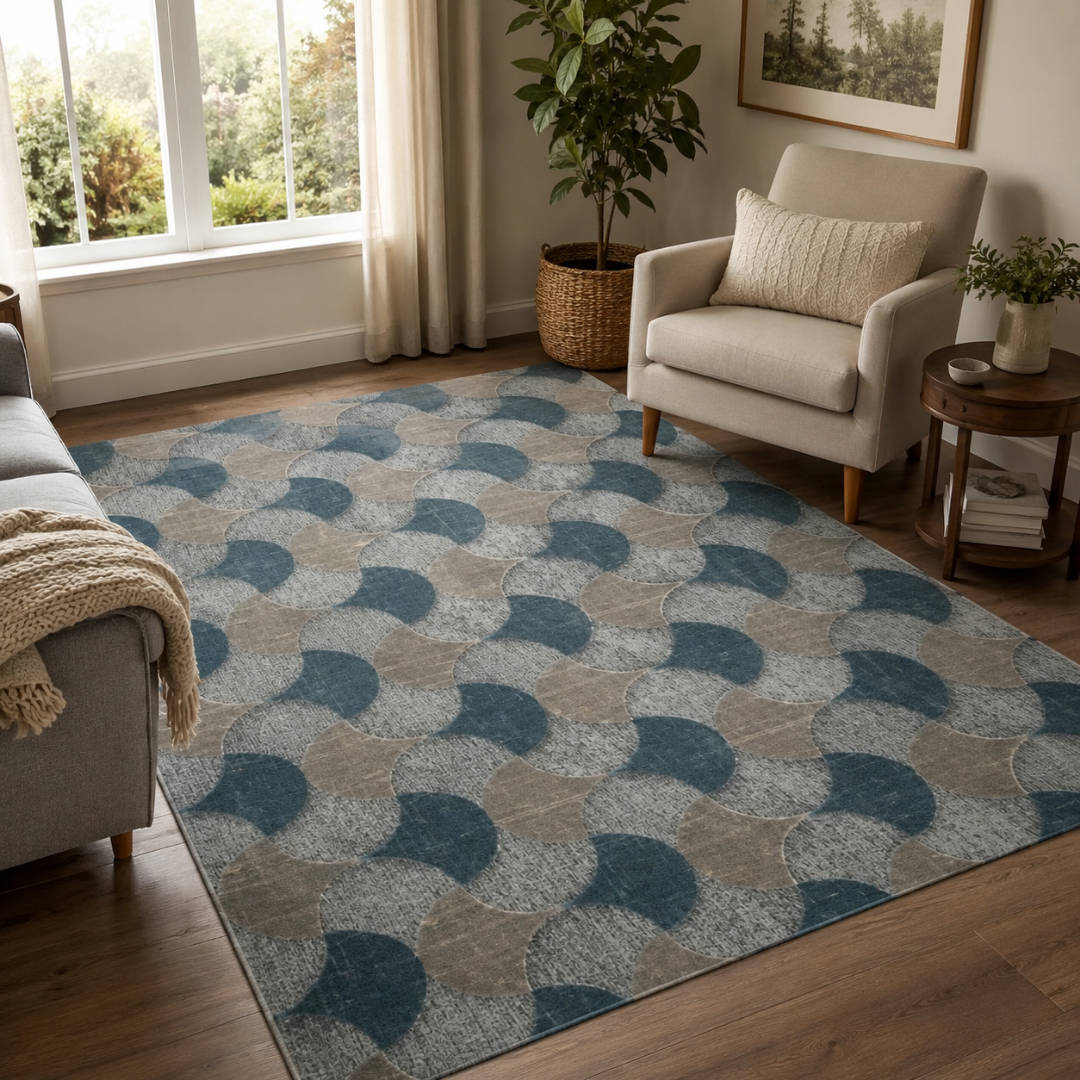 Alfombra De Area Con Diseño 120X170