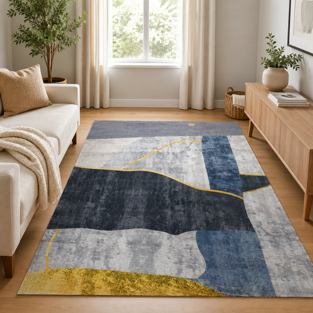 Alfombra De Area Con Diseño 80X120