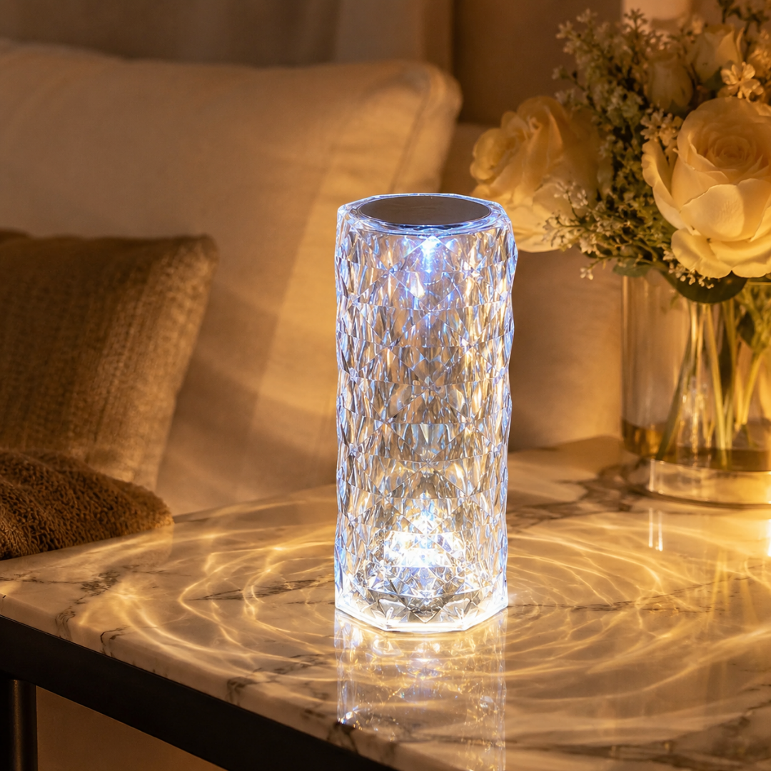 Lampara Led Cristal