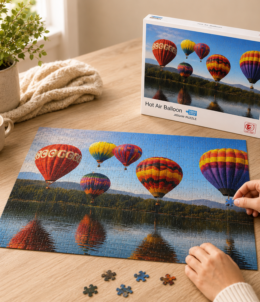 Rompecabezas 1000 pcs Air Balloon