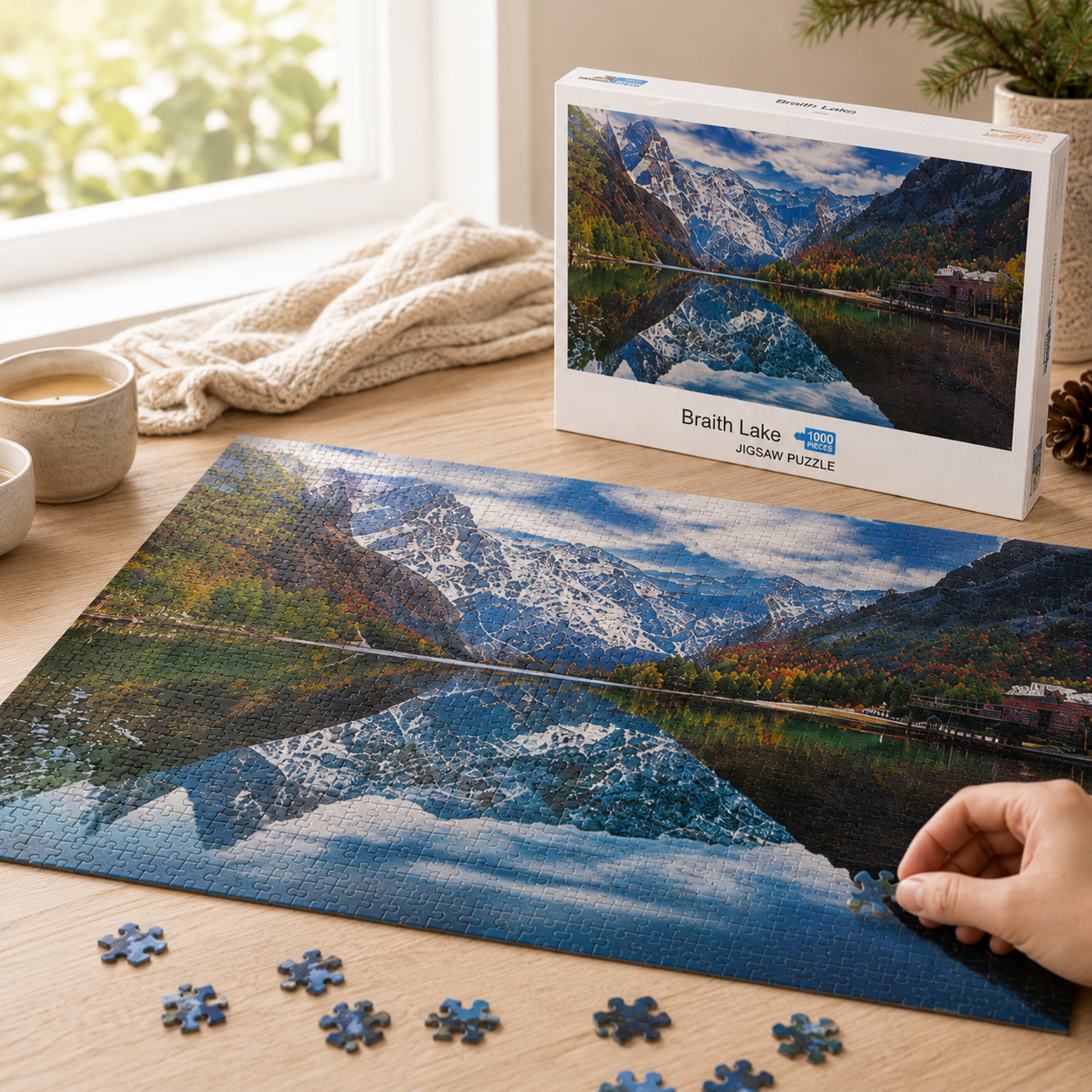 Rompecabezas 1000 pcs Braith Lake