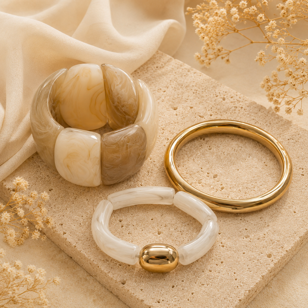 Set de 3 pulseras