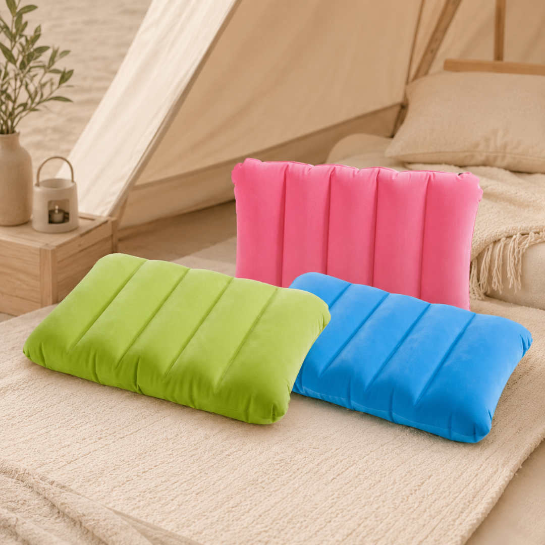 Almohada inflable para niño