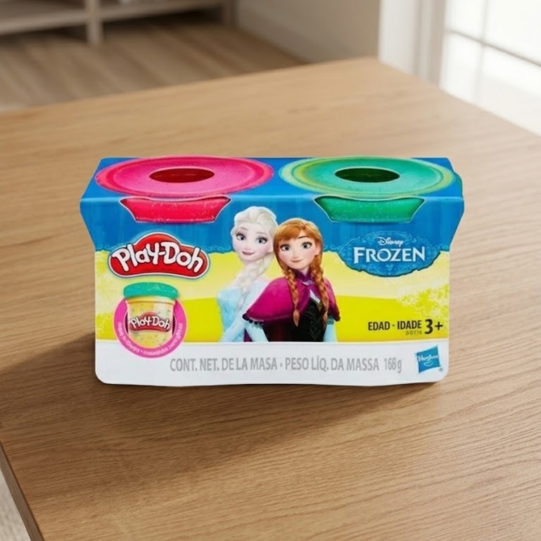 Plasticina set de 2 Frozen Play-Doh