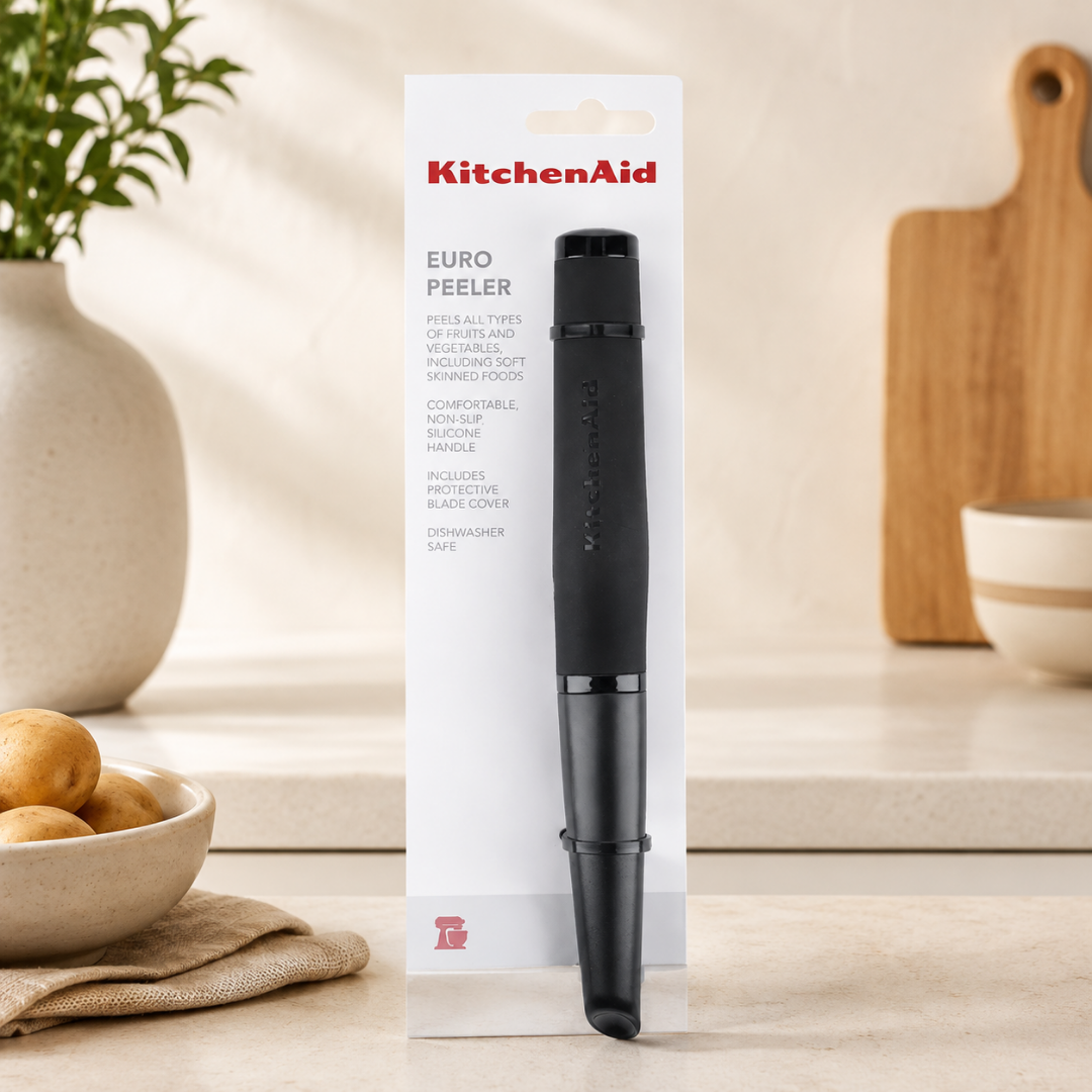 Pelador de verduras negro KitchenAid