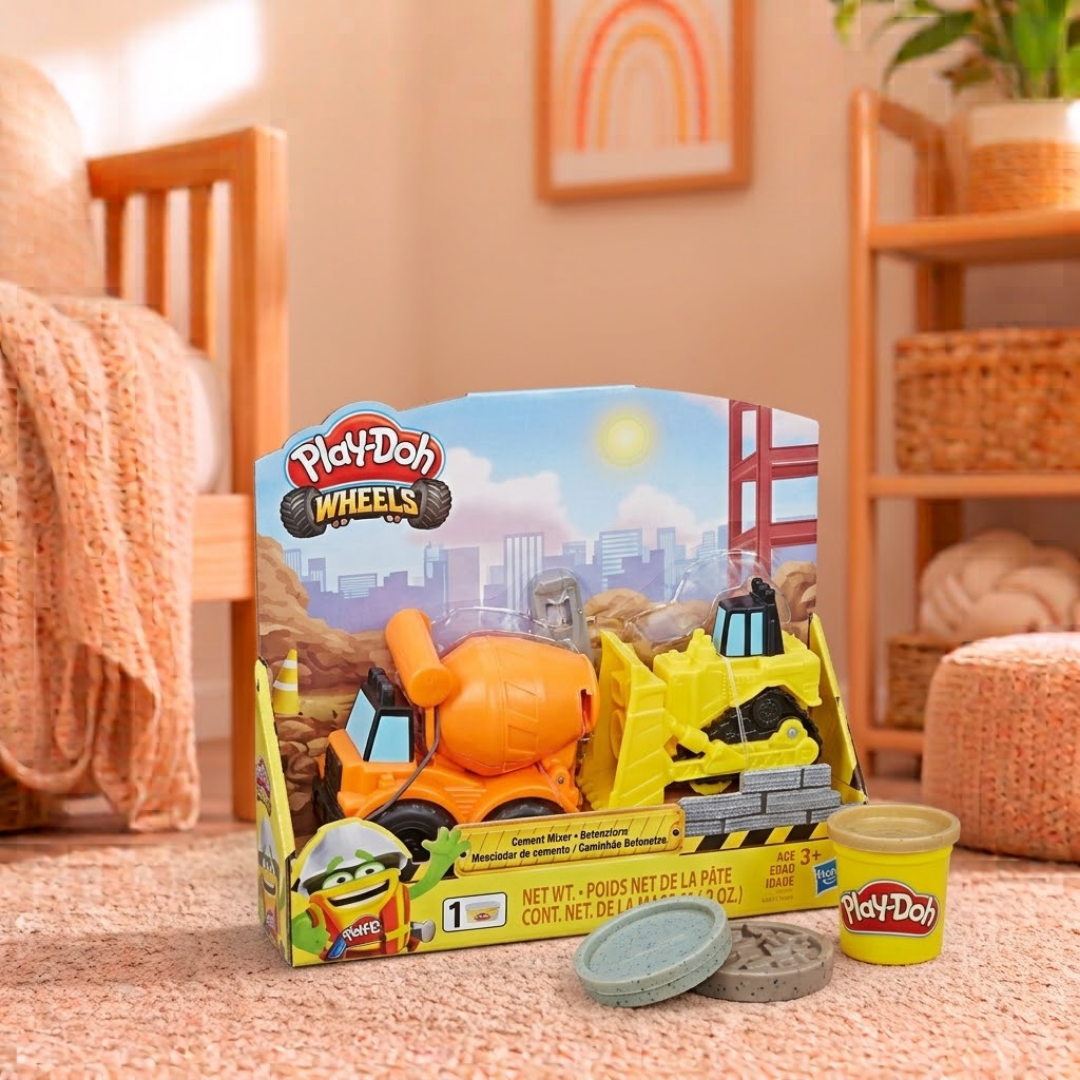 Mini vehículos de construcción Play-Doh