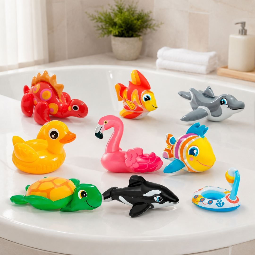 Juguetes inflables p/agua puff'n play
