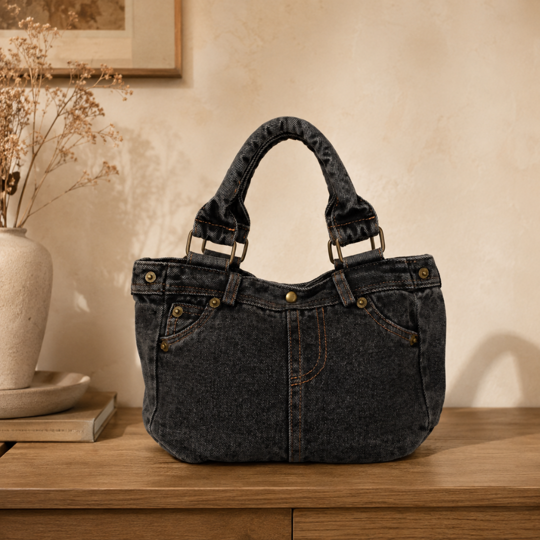 Alternative view of Bolso denim para dama
