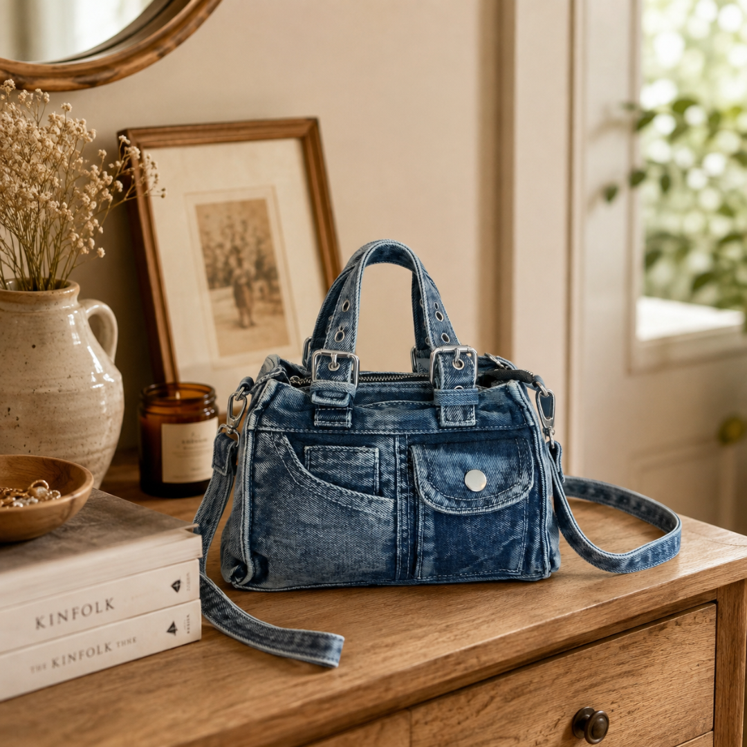 Bolso denim para dama