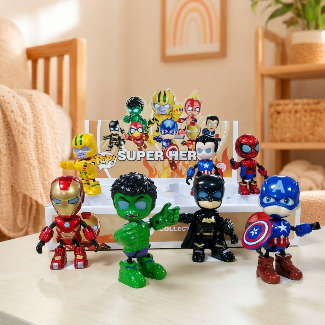 Muñecos de super héroes