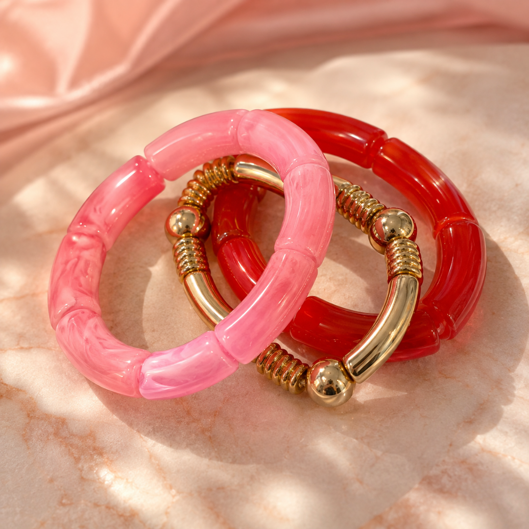 Set de 3 pulseras