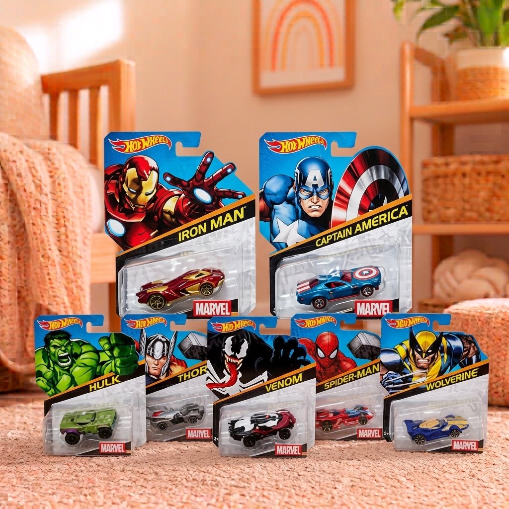 Carro súper héroes Hot Wheels