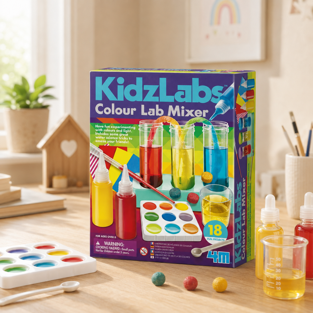 Laboratorio de mezcla de colores KidzLabs
