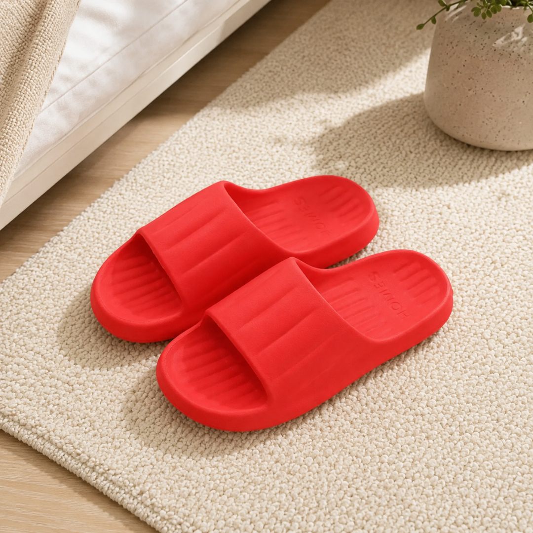 Sandalias Rojas
