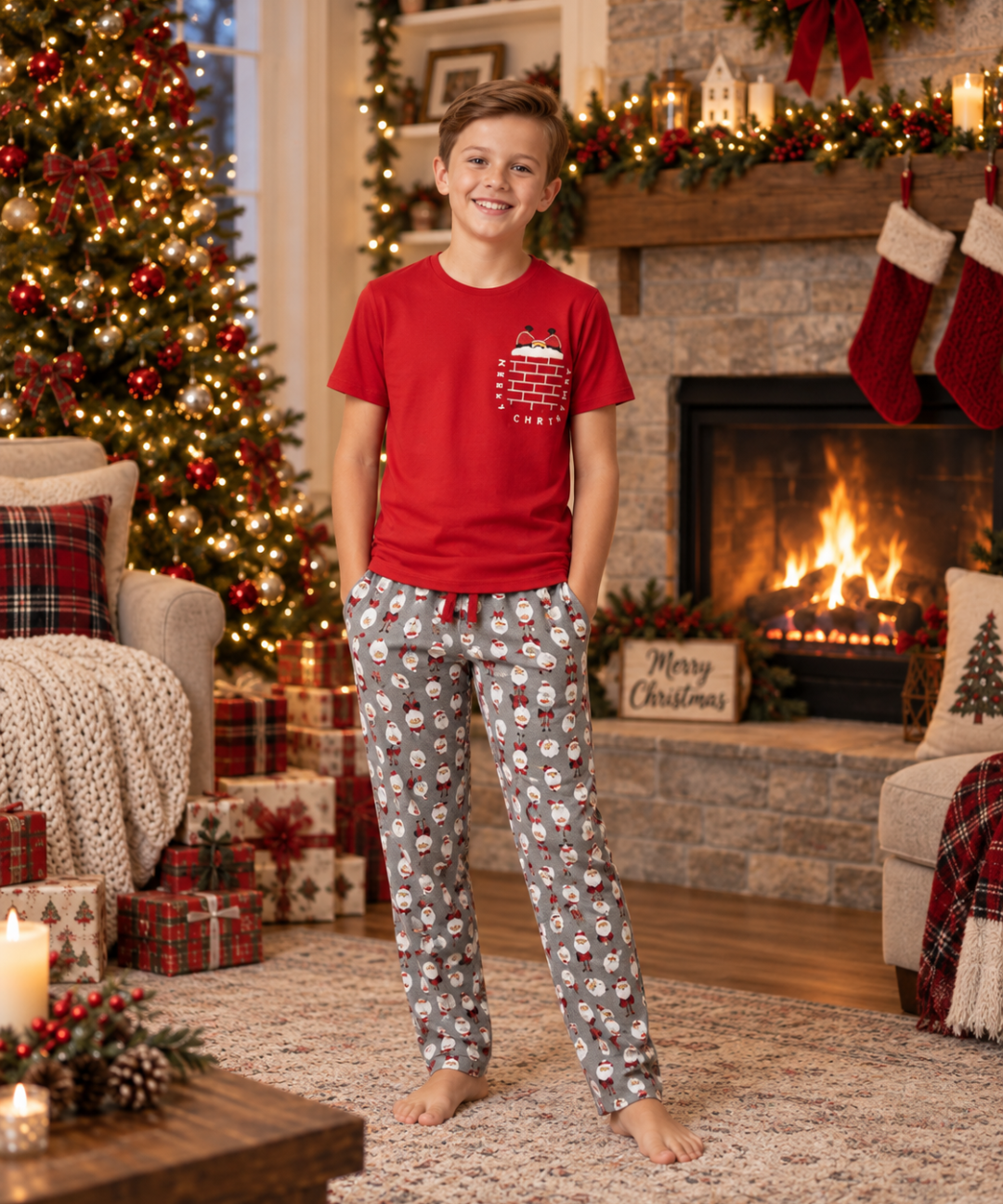 Pijama Santa Juvenil