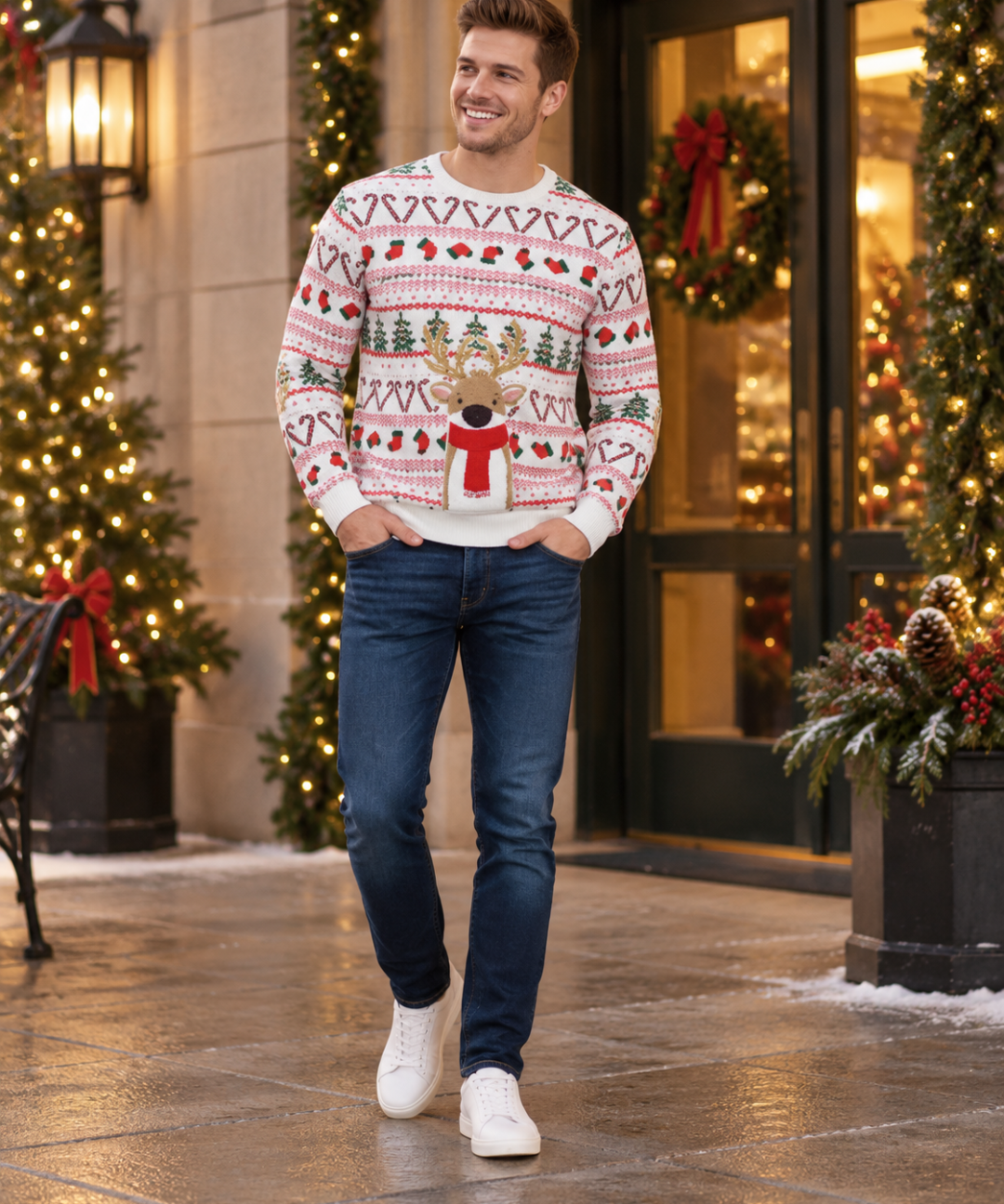 Sweater Venado Adulto
