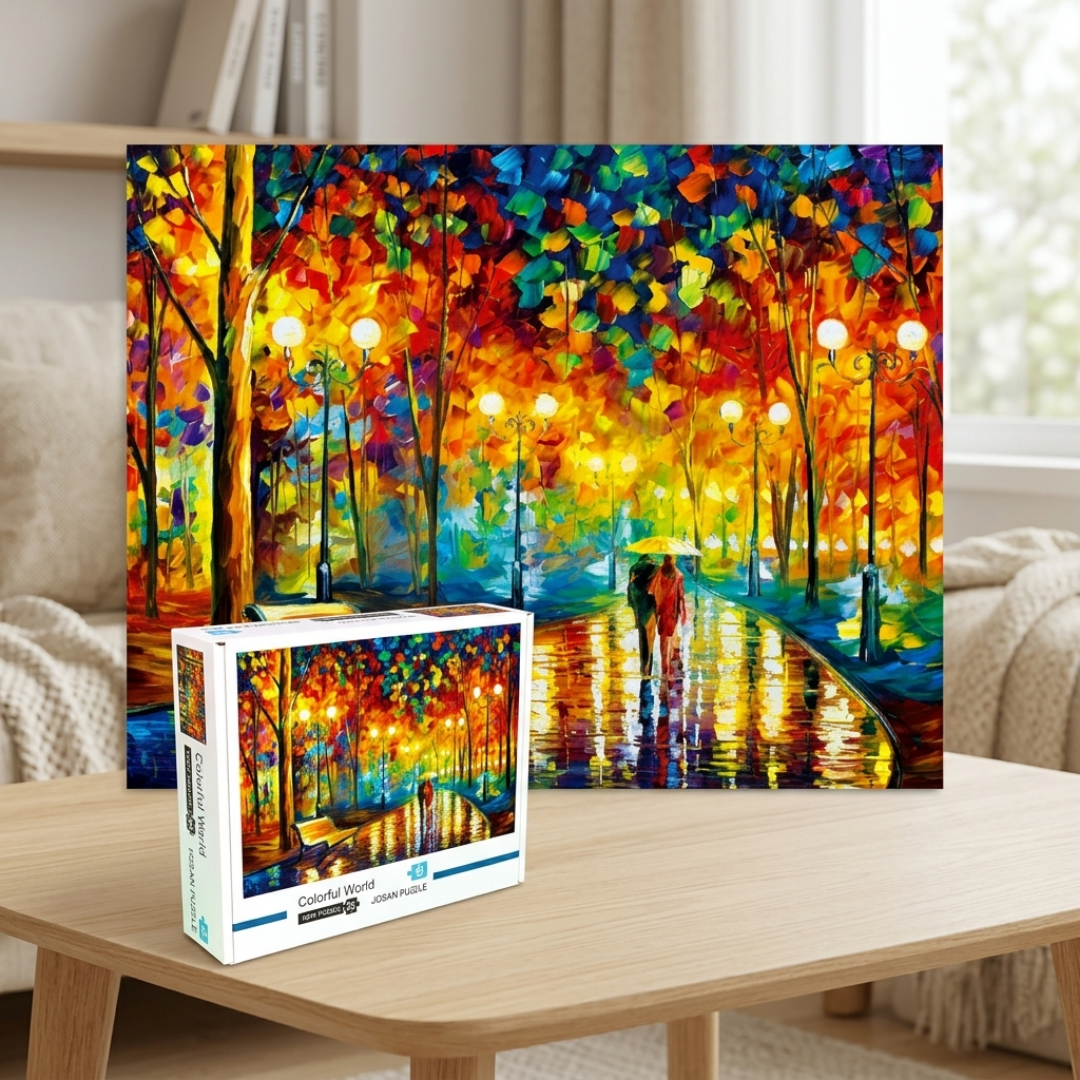 Rompecabezas 1000 pcs Colorful World