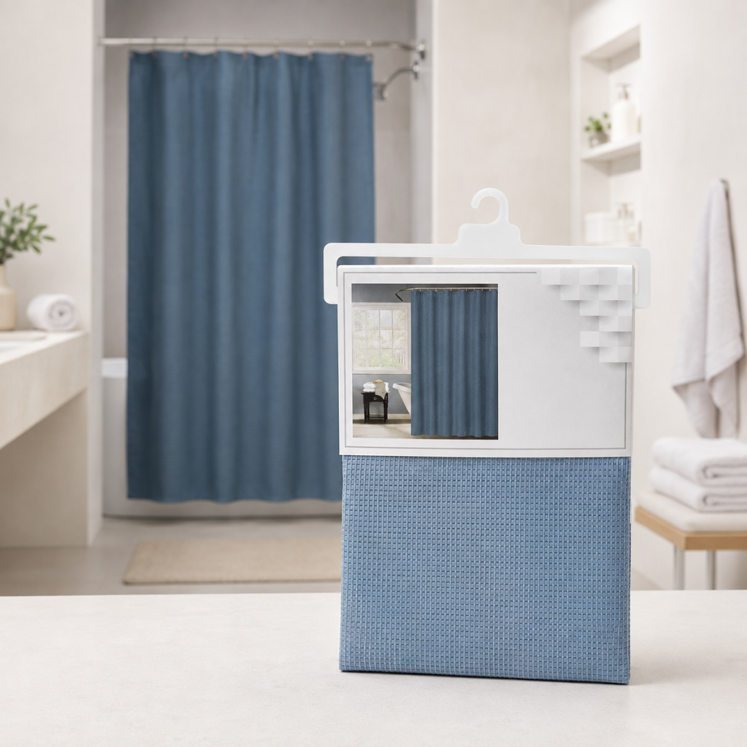 Cortina de baño | Azul