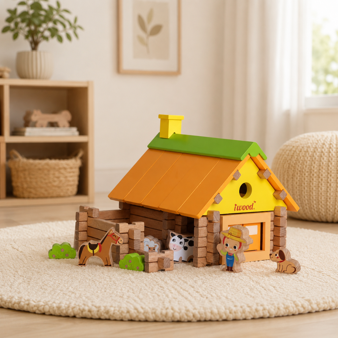 Set Granja de Madera