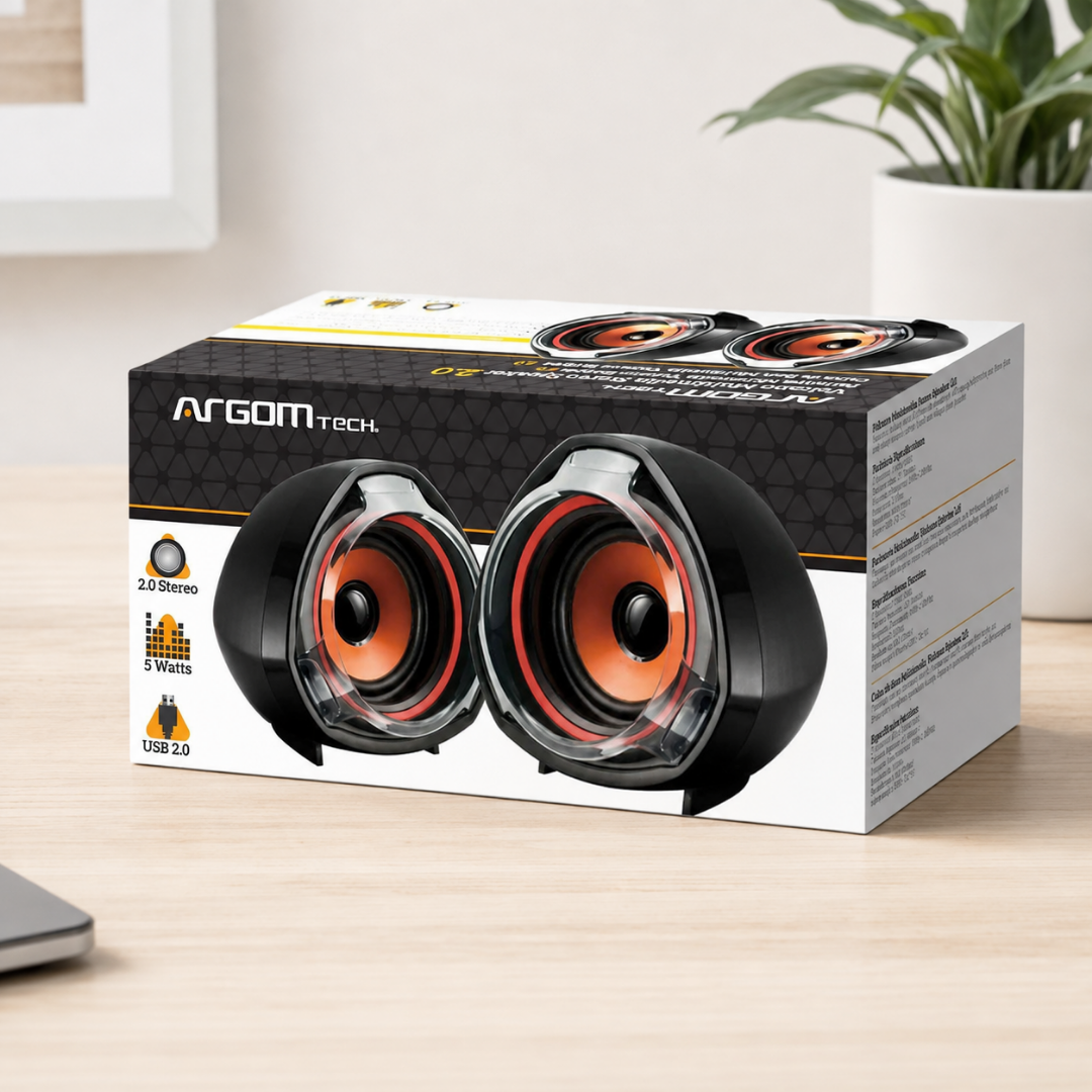 Parlantes Multimedia Volcano Estéreo