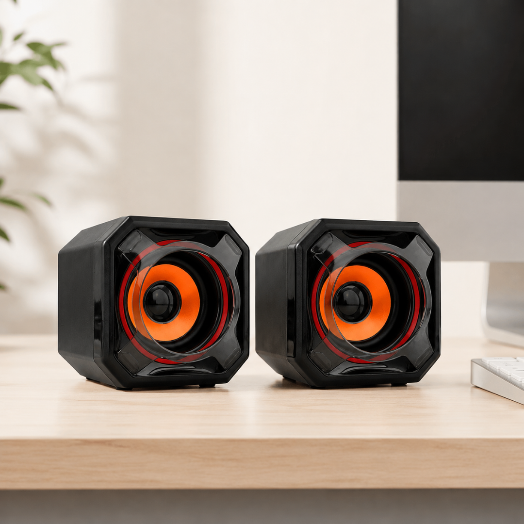 Altavoces Estereo Volcano Bass