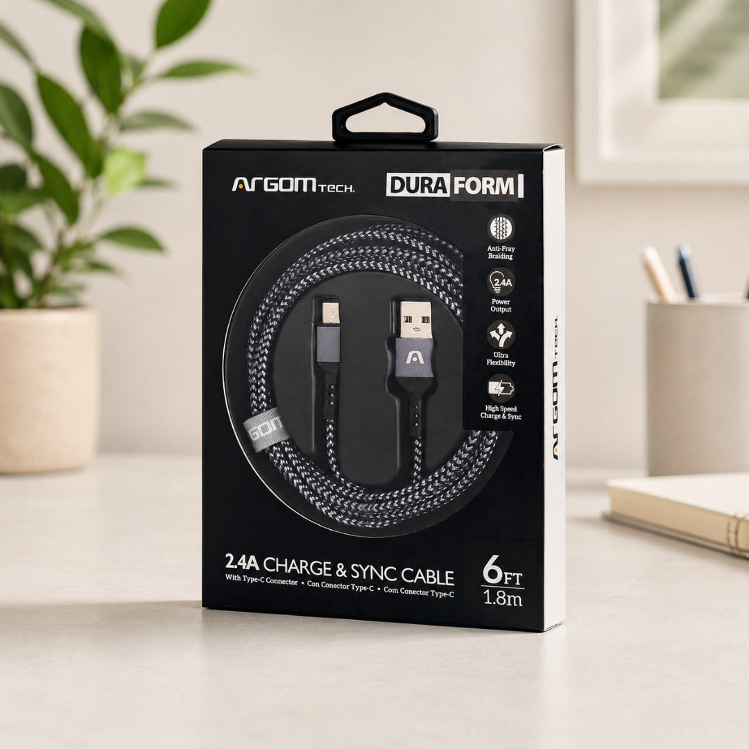 Cable Argom Tech Tipo C a USB 2.0