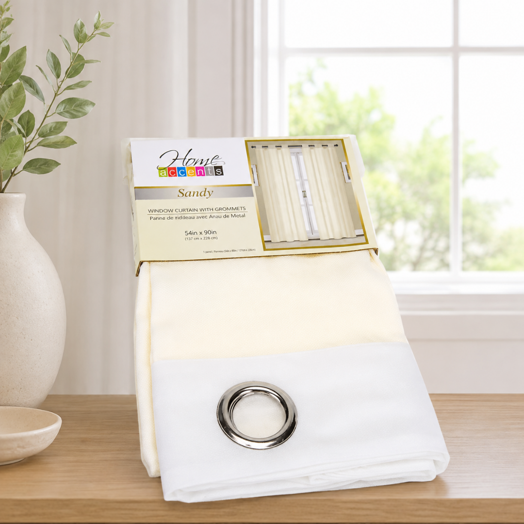 Cortina de Tergal | Beige