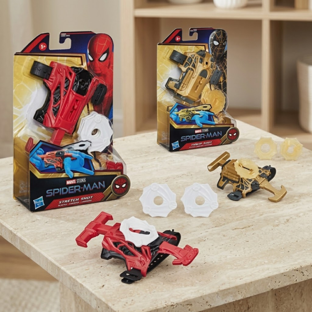 Lanzador de discos Spider-Man