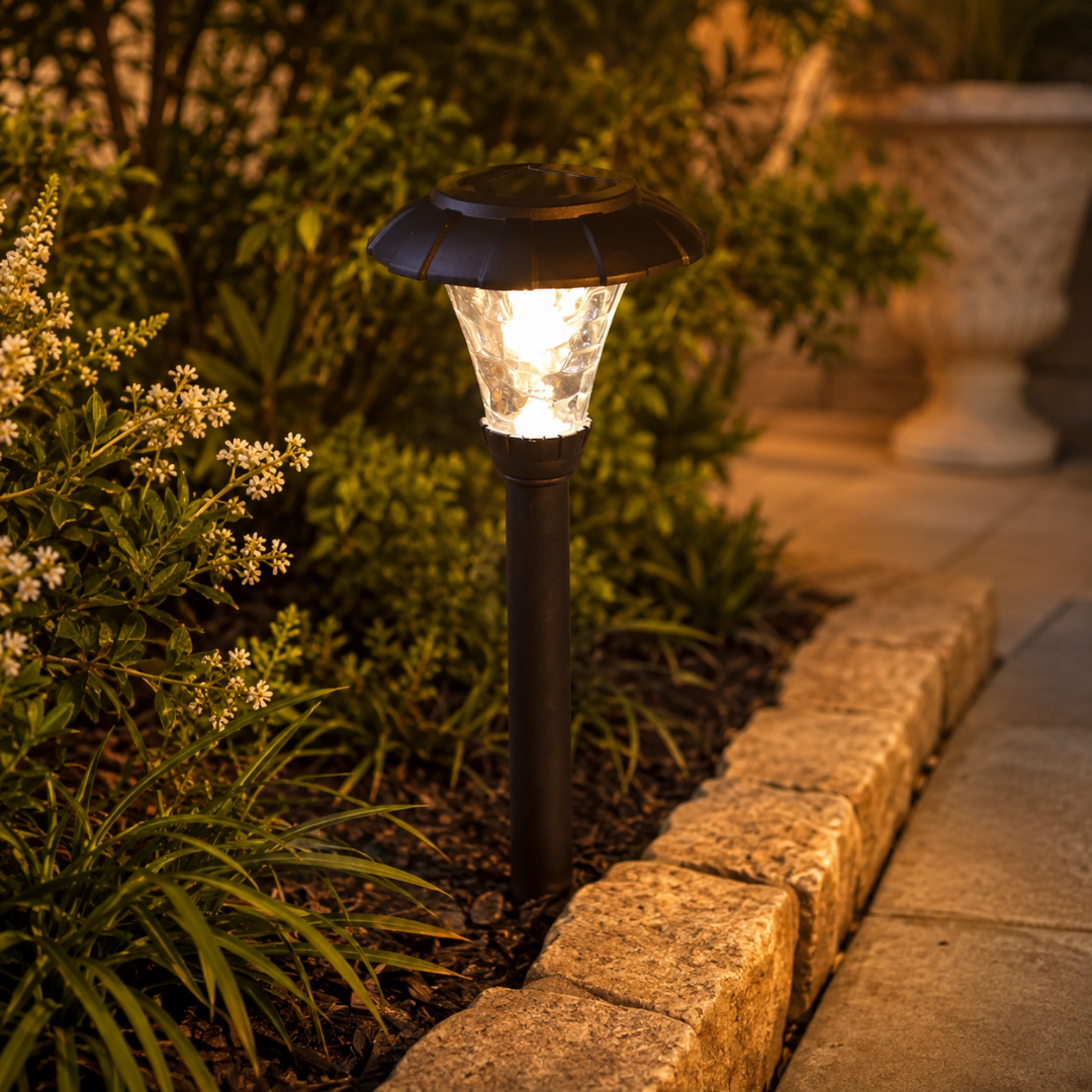 Luz LED Solar Para Jardín Set de 2