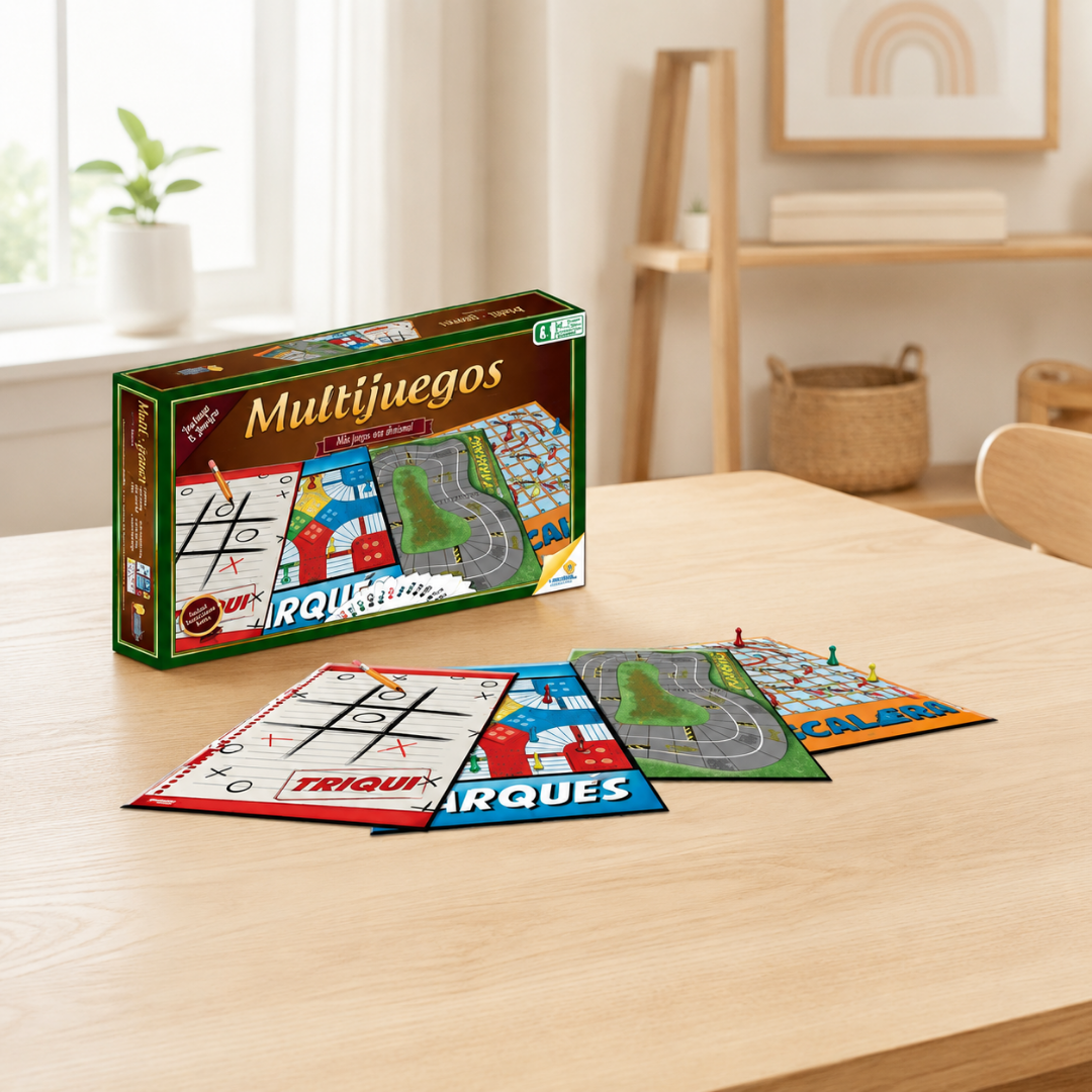 Juegos de Mesa Multijuegos 5 en 1