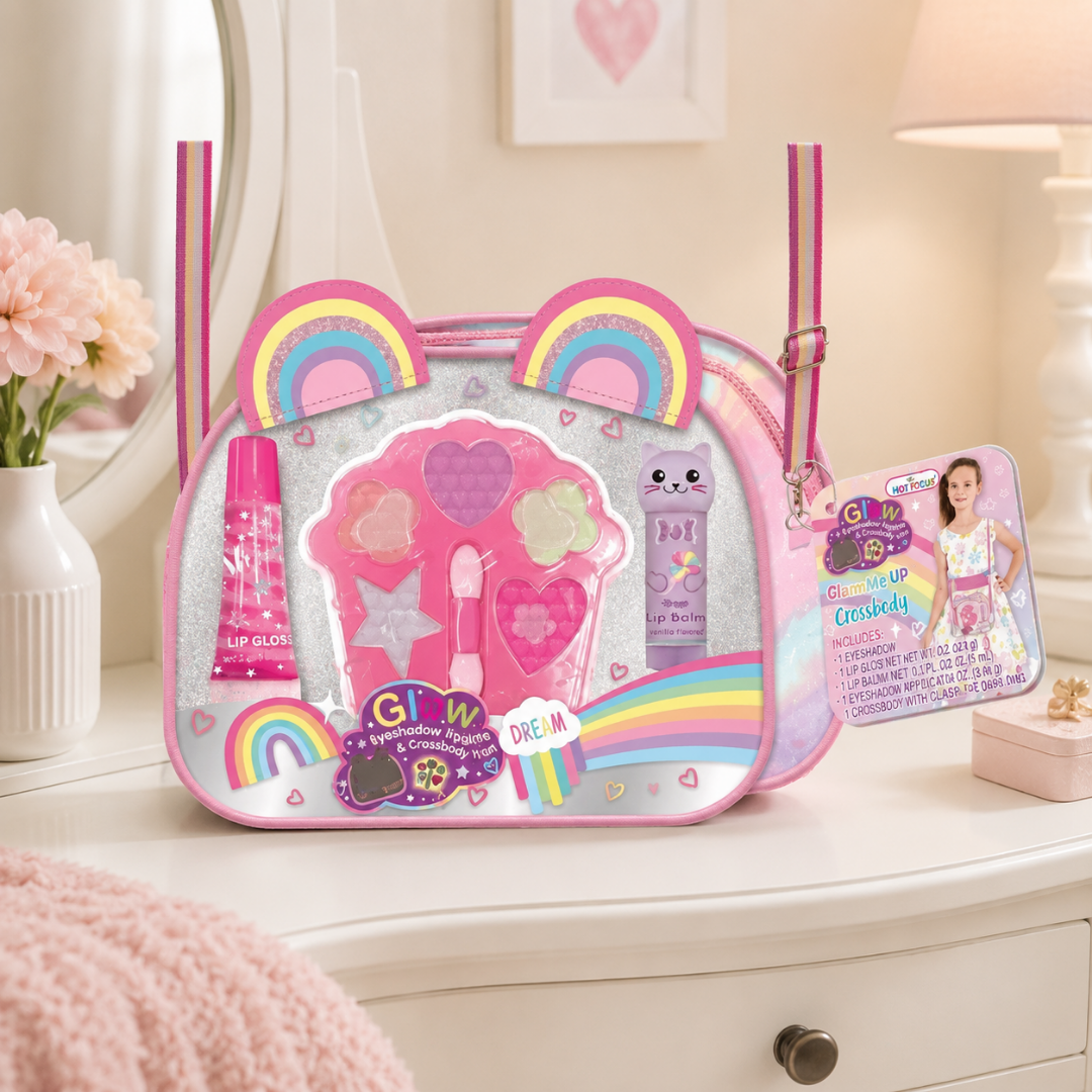 bolso bandolera brilla en la oscuridad de gatito