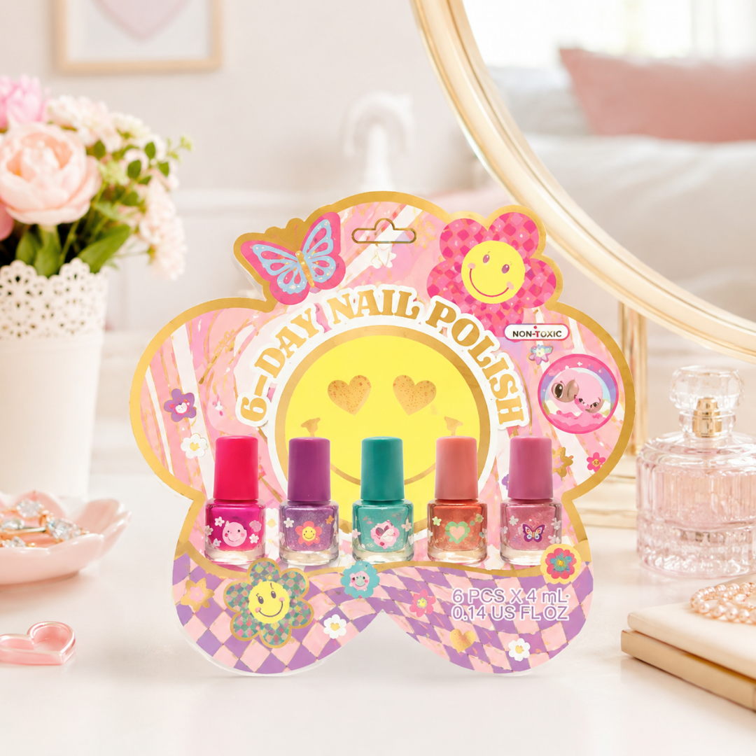 Esmaltes 5 días de flores
