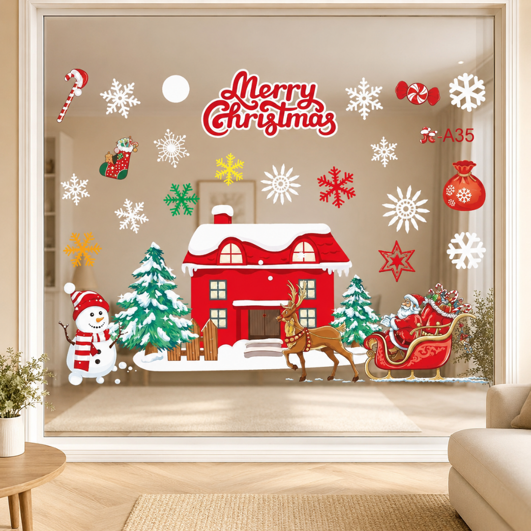 Stickers ventana casa
