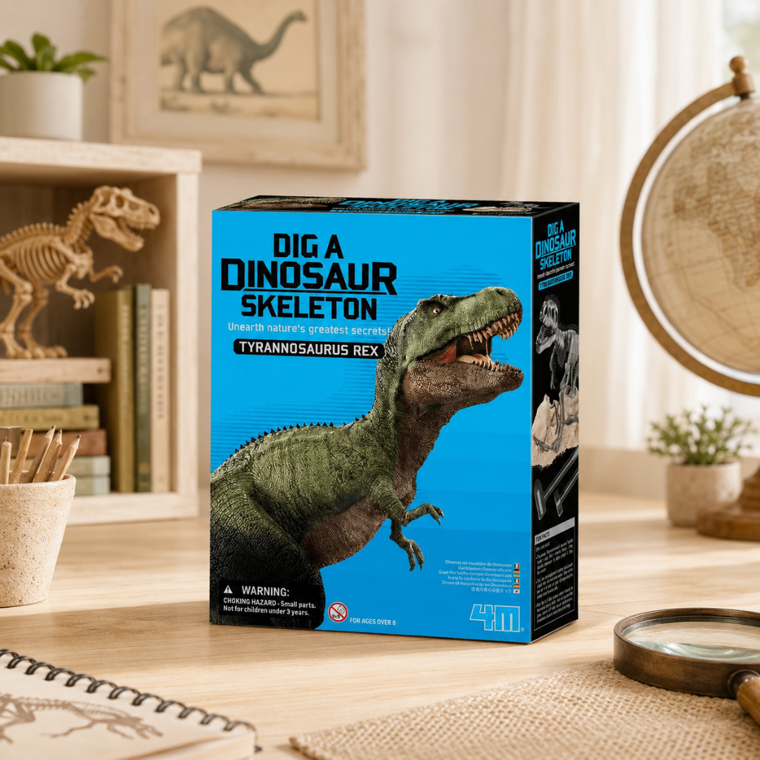 Cava y arma tu fósil de Tyrannosaurus