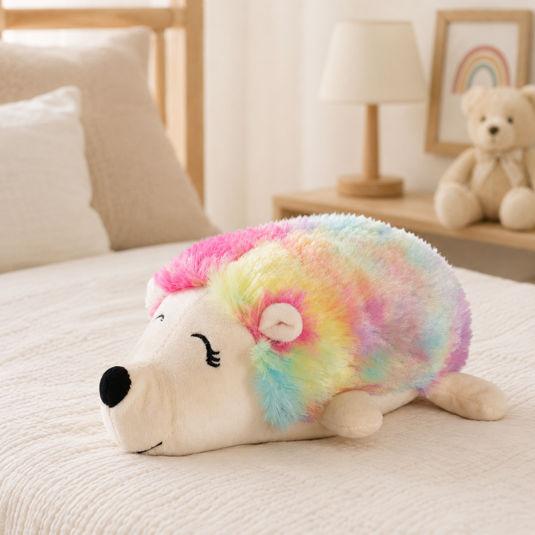 Juguete para perros de erizo multicolor
