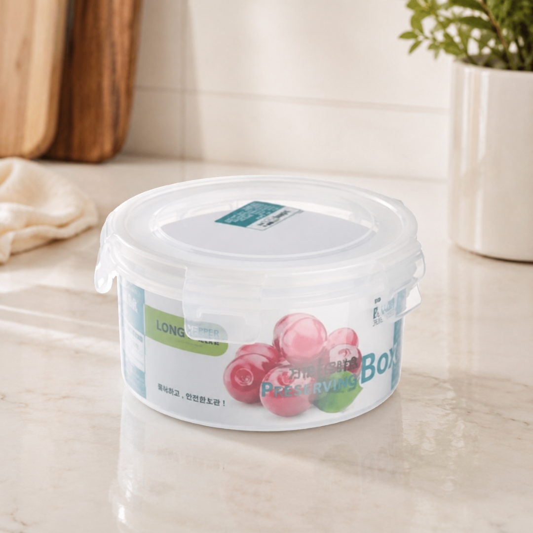 Recipiente circular para alimentos 1.2 L