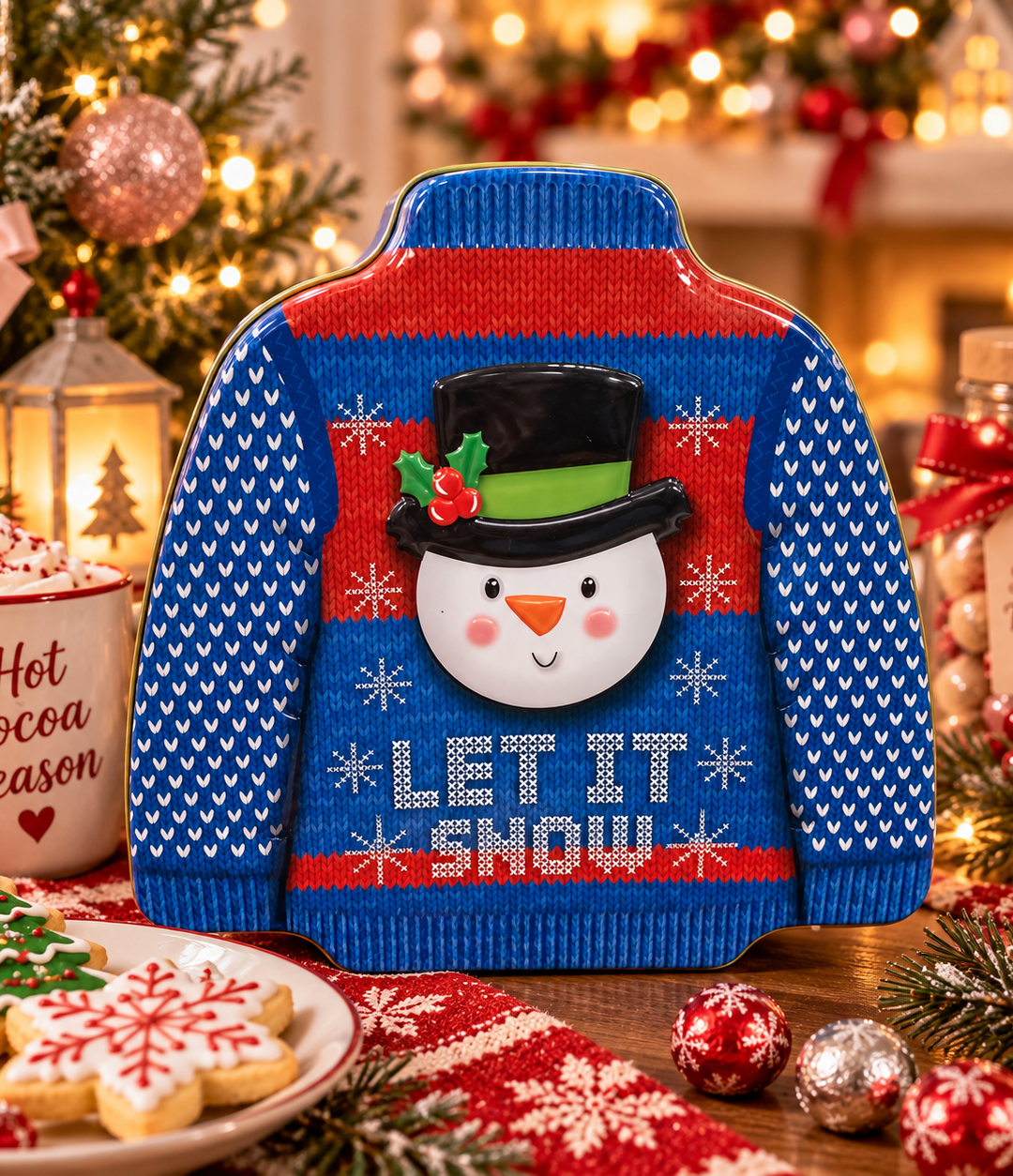 Alternative view of Caja de metal ugly sweater