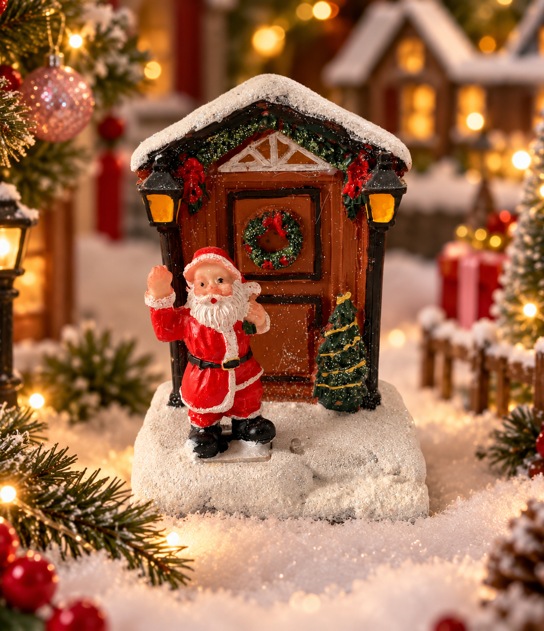 Puertas navideñas