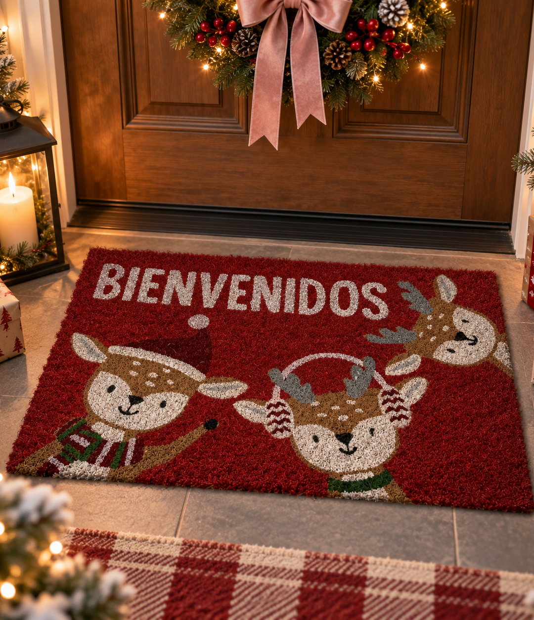 Alfombra Venados 60 X 40 X 1.5 Cm