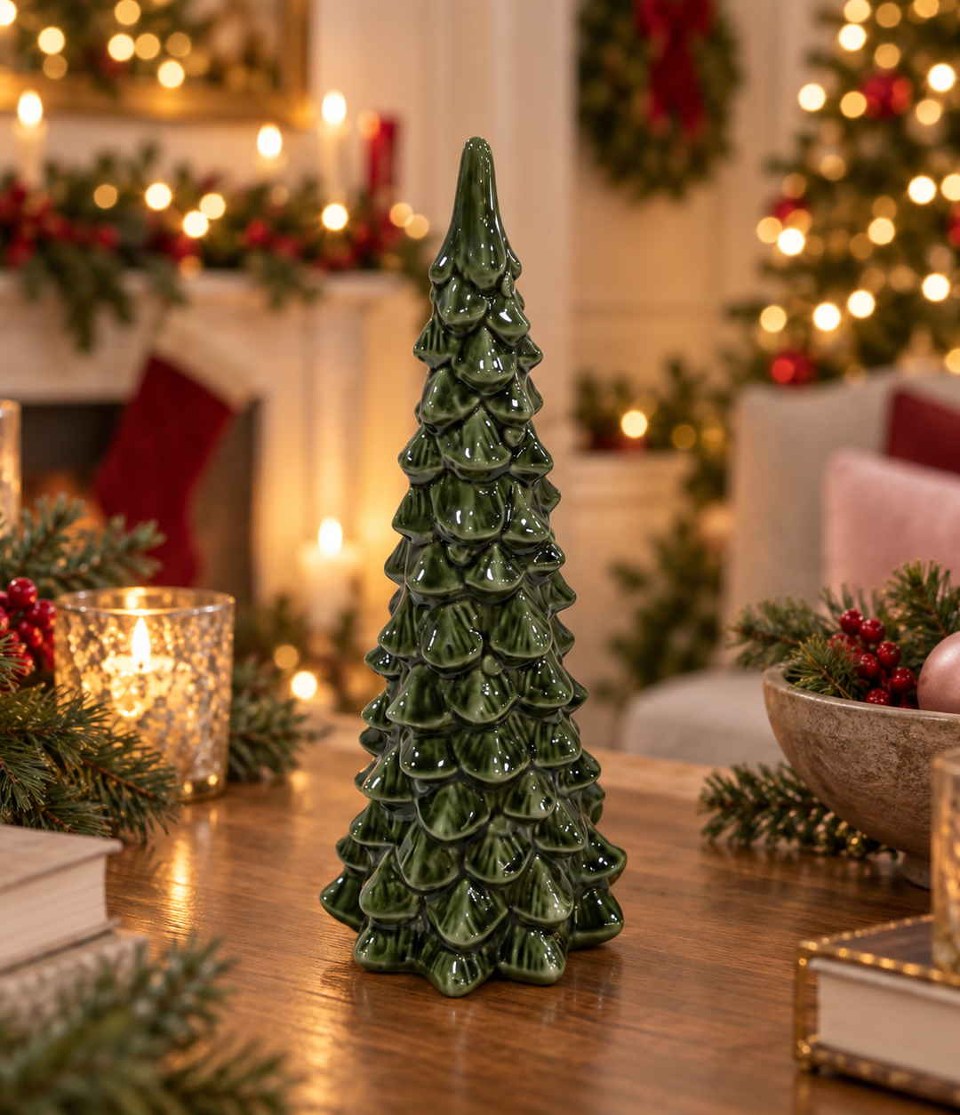 Árbol Deco 27.3 Cm Verde