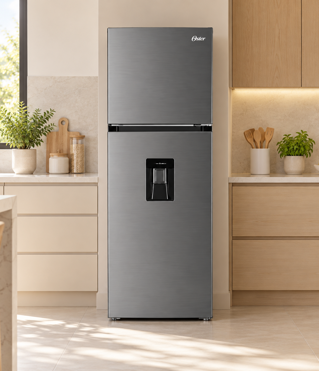 Refrigeradora automática Oster 6 CF / 251 L silver